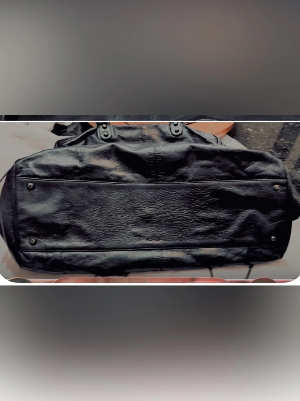 Balenciaga 2010 Men’s Blackened Olive Motorcycle Weekend/Duffle Bag/Read/🤩Rare😉